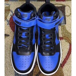 Nike Court Borough Mid 2 (GS) Game Royal/Black/White CD7782-404 Shoes